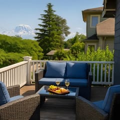 Sunny Seattle Home Mt Rainier, UW Steps Away