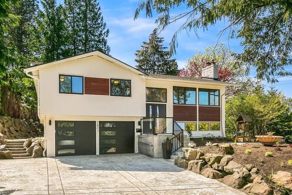Family-Friendly Modern Home,Mercer Island, Garden